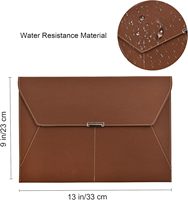 Carpeta Portadocumentos de Oficina Personalizada de Cuero PU, Estuche para Archivos, Bolsa para Documentos