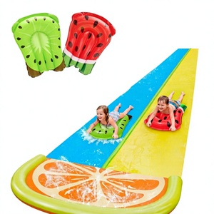 สไลเดอร์<span class=keywords><strong>น้ำ</strong></span>เป่าลมคู่ ขนาด 480 ซม. วัสดุ PVC รุ่น Lawn Water Play สำหรับงานปาร์ตี้ครอบครัวในช่วงฤดูร้อน - Product Image 4