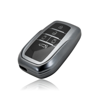 DM vente chaude TPU coque de clé de voiture souple housse pour Toyota Camry Corolla Avalon Prado RAV4 CHR