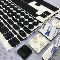 Tapis antidérapant en caoutchouc de silicone adhésif personnalisé en usine pour chaises et meubles