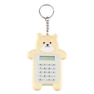 Calculatrice scientifique de poche mini personnalisée en gros d'usine, porte-clés en plastique à prix abordable, cadeau promotionnel - Product Image 1