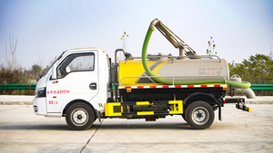Camion d'aspiration diesel manuel bidirectionnel très fiable avec norme d'émission Euro 2, qualité garantie pour le Nigéria, l'Éthiopie, le Kenya et d'autres régions - Product Image 4