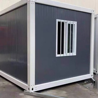 Paquet plat facile à installer Offre Spéciale nouveau design mobile modulaire préfabriqué avec mur extérieur en pvc maison conteneur assemblée