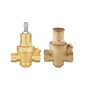Vanne <span class=keywords><strong>de</strong></span> régulation <span class=keywords><strong>de</strong></span> <span class=keywords><strong>pression</strong></span> en laiton forgé, taille 1/4'', commande manuelle, pour <span class=keywords><strong>eau</strong></span>/huile/gaz, certifiée ISO9001, connexion femelle BSP - Product Image 3