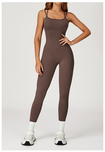 <span class=keywords><strong>Mono</strong></span> Deportivo sin Mangas con <span class=keywords><strong>Espalda</strong></span> Cruzada, Ajustado, Transpirable, de Secado Rápido, Elástico en Cuatro Direcciones, para Yoga, Running y Fitness <span class=keywords><strong>al</strong></span> <span class=keywords><strong>Aire</strong></span> Libre - Product Image 2