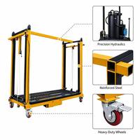 Plateforme élévatrice mobile électrique pour la manutention de matériaux, capacité 400kg, 500kg, 800kg, hauteur de levage 2m, 8m, 10m
