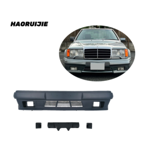 กันชนหน้าสไตล์ AMG63 ใหม่สำหรับ Mercedes-Benz E-Class W124 (1993) ชุดแต่งรถยนต์สำหรับ W124 อัพเกรดกันชนหน้าเป็น AMG63 - Product Image 1