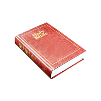 Biblia Sagrada King James Personalizada al por Mayor, Tapa Dura con Arte y Papel Recubierto, Encuadernación Perfecta y Opciones de Cartón Dúplex