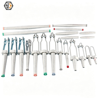Embouts et raccords automatiques pour lignes de transmission aériennes, accessoires de conducteurs en alliage d'aluminium, matériel pour lignes électriques