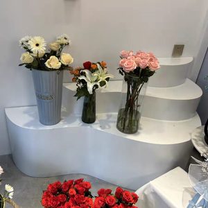 Mesa de Exhibición con Forma de Nube para Tienda de Ropa, Floristería, Zapatos y Accesorios, Stand de Exhibición, Mesa de Promoción - Product Image 3
