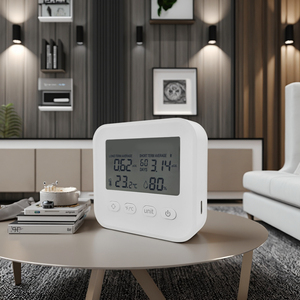 Mini détecteur de gaz radon, technologie ionique, écran LCD, test de moyenne à long terme/moyenne à courte durée/température/humidité - Product Image 4