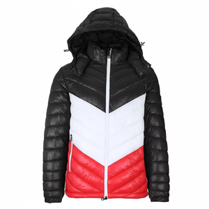 เสื้อแจ็คเก็ตแบบมีซิปคอตั้งผ้าแคนวาสแบบวินเทจใส่ได้ทั้งชายและหญิงเสื้อแจ็คเก็ตมีฮู้ดปักลายทางการกีฬาลำลองฤดูหนาวเสื้อผ้ากอล์ฟ - Product Image 1