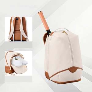 Sac de sport imperméable pour le tennis en plein air avec logo personnalisé, sac de rangement pour hommes et femmes, sac à dos de tennis pour étudiants, sac de raquette de badminton - Product Image 3