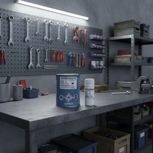 Gelcoat époxy rouge brillant avec finition de qualité industrielle JYOTI 1758 pour moteurs, panneaux et composants - Product Image 3