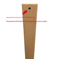 Aosisi Décoration de voiture de mariage en forme de V avec ventouse pour boue florale, grande taille, pour usage extérieur
