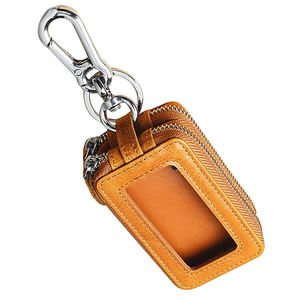 Porte-clés classique en cuir de poche, élégant, fin, avec pochette à monnaie, organisateur de haute qualité, cadeaux pour hommes - Product Image 2