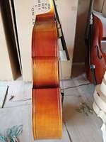 Contrebasse en bois de tilleul pas cher, flammé, 3/4