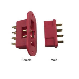 Conector de 8 núcleos MPX chapado en oro, macho, hembra, múltiplex, enchufe de 8 pines, cable de señal, piezas de conexión para RC, modelo de avión, Dron, barco - Product Image 2