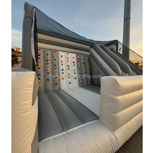 Balon panjat air perosotan panjat tebing, perlengkapan sewa pesta komersial <span class=keywords><strong>Bouncer</strong></span> Luncur cat air - Product Image 3