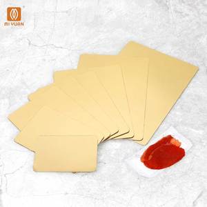 Factory Wholesale Gold Vacuum Cardboard Tray for Steak Salmon Seafood Meat Packaging <strong>Plastic</strong> <strong>Plates</strong> Transport - Product Image 2