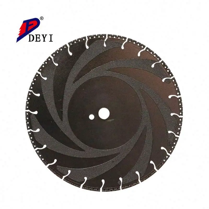 Basah/Kering Abrasive Cutting Tool Disc/Kontol Brazed Marmer Granit Berlian Melihat Pisau untuk Memotong