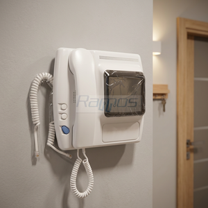 334302 TERRANEO BTICINO WHITE ANALOG VIDEO <b>INTERCOM</b> MONITOR in Italy - Product Image 2