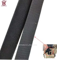 Velcro flexible de couleur personnalisée, auto-agrippant, à main, sangle auto-agrippante pour accessoires de sac