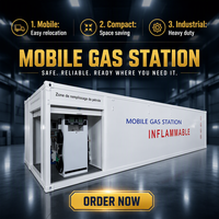 Station de ravitaillement mobile sur mesure, fournie directement par l'usine, pour les projets de ravitaillement des flottes minières