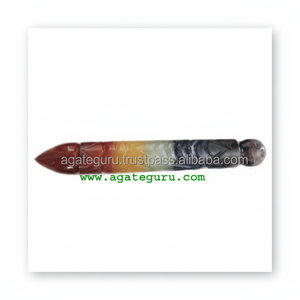 Varitas curativas de Chakra, precios al por mayor, Varita curativa de Chakra, palo curvo cónico de Reiki - Product Image 1