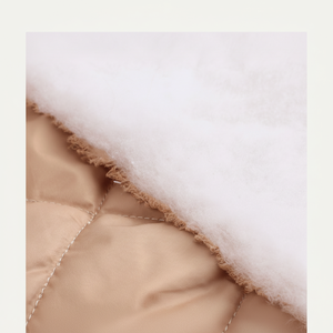 Mejor precio 100% poliéster acolchado tela acolchada impermeable pesado chaquetas acolchadas resistente al agua traje de prendas 210gsm - Product Image 1