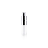 Petit flacon rond vide de 5ml, mini testeur d'échantillon rechargeable portable, vaporisateur de parfum