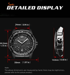 Reloj Militar Digital para Hombre NORTH EDGE <span class=keywords><strong>EVOQUE</strong></span> 2, Sumergible 50M, Relojes Deportivos de Pulsera con Energía Solar, Luminoso y Ecológico - Product Image 2