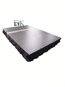 Scène mobile légère, plateforme de scène pliable en alliage d'aluminium pour événements en plein air - Product Image 2