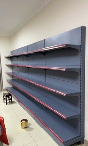 Estante de Exhibición para Supermercado Kimham Hot Wheels de Doble Cara, Resistente, de 5 Niveles, con Recubrimiento de Polvo Epóxico, Hecho de Material Metálico Duradero - Product Image 5