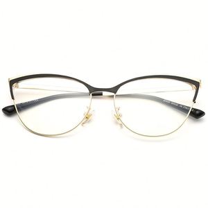 Gafas de Protección Ocular con Bloqueo de Luz Azul, Metálicas, Fotocromáticas, Estilo Ojo de Gato, para Mujer, Moda 2025 - Product Image 4