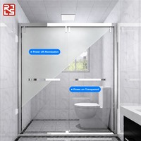 Film intelligent auto-adhésif PDLC commutable pour vitres, protection de la vie privée, isolation thermique, décoratif pour fenêtres d'hôtel