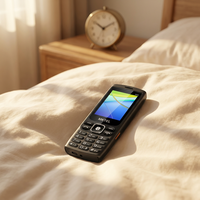 Teléfono Celular Simple con Botones, Doble SIM, Función Básica 2G, Venta al Por Mayor, Económico, Listo para Enviar
