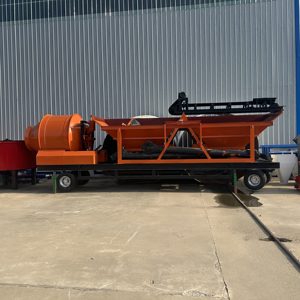 Nền tảng miễn phí di động trạm trộn bê tông nhà máy PLC nước ổn định chất liệu trạm trộn liên tục ổn định đất Mixer - Product Image 5