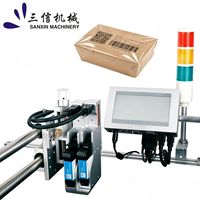 Impresora de Inyección de Tinta TIJ, Máquina Industrial de Codificación de Fecha y Códigos QR Térmicos