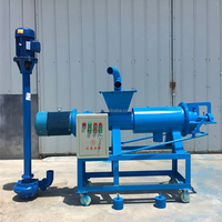 Machine de déshydratation du fumier de volaille et de porc, machine de déshydratation du fumier de vache solide