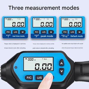 ประแจวัดแรงบิดดิจิตอล 10N 30N 60N 100N จอแสดงผล LCD ความแม่นยำสูง เครื่องมือซ่อมรถยนต์ แบตเตอรี่ ซ่อมจักรยานไฟฟ้า - Product Image 2