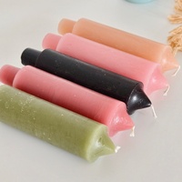 Livraison Rapide Bougies Mignonnes en Gros, Bougies de Prière Non Parfumées Écologiques à Longue Durée de Combustion pour Décoration d'Intérieur et Fêtes