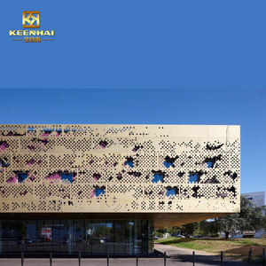 Revêtement PVDF panneaux <span class=keywords><strong>de</strong></span> façade en aluminium perforés feuilles <span class=keywords><strong>de</strong></span> revêtement mural décoratives <span class=keywords><strong>pour</strong></span> projets <span class=keywords><strong>de</strong></span> construction extérieurs en alliage d'aluminium - Product Image 4