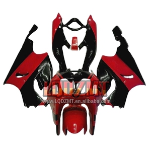 Carenado para <span class=keywords><strong>KAWASAKI</strong></span> NINJA ZX750 <span class=keywords><strong>ZX</strong></span> <span class=keywords><strong>7R</strong></span> 750 <span class=keywords><strong>1996</strong></span> 1997 1998 ZX7R 1999 191LQ.54 <span class=keywords><strong>ZX</strong></span> 7 R 25 00 01 Rojo negro 02 03 Bodys - Product Image 1