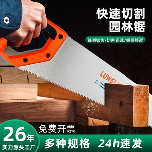 Sierra de mano Luwei Tools, sierra de acero para jardín, herramienta para trabajar la madera, sierra plegable para cortar árboles con agarre cómodo - Product Image 4