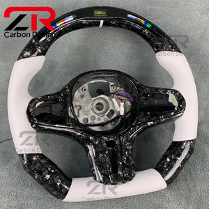 <span class=keywords><strong>Volante</strong></span> Deportivo de Fibra de Carbono Forjado con LED y Palanca de Cambios para <span class=keywords><strong>BMW</strong></span> G15 G16 G20 G30 G21 G22 G23 320i <span class=keywords><strong>325i</strong></span> 330i 340i 540i - Product Image 4