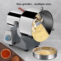 Moulin Broyeur Industriel Haute Vitesse pour Poudre de Fruits, Épices et Noix de Pistache – Capacités 1000g, 2000g, 5000g