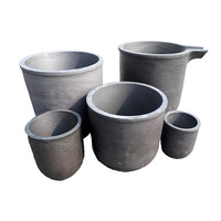 500-1000L creusets en graphite SIC de fonderie de grande capacité