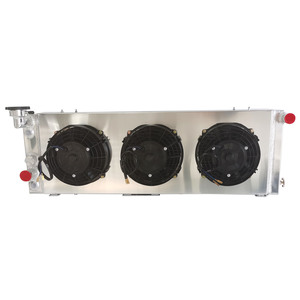 <span class=keywords><strong>Radiateur</strong></span> en <span class=keywords><strong>aluminium</strong></span> et cache-ventilateur pour Jeep Cherokee Comanche 1991-2001 Réservoir d'eau - Pièces automobiles - Product Image 2