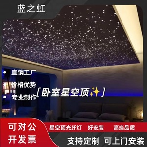 Starry Sky Ceiling Led Fiber Optic Lights 1.0mm Diameter For Bedroom Living Room Home Decor Lightweight - Product Image 1